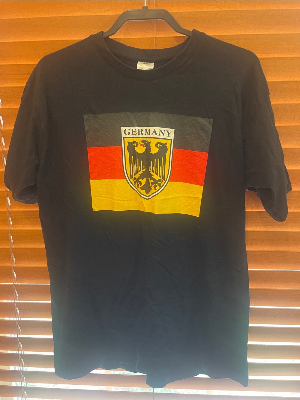 Germany Crest Short Sleeve Tee - Black XL (runs small) (OL2)